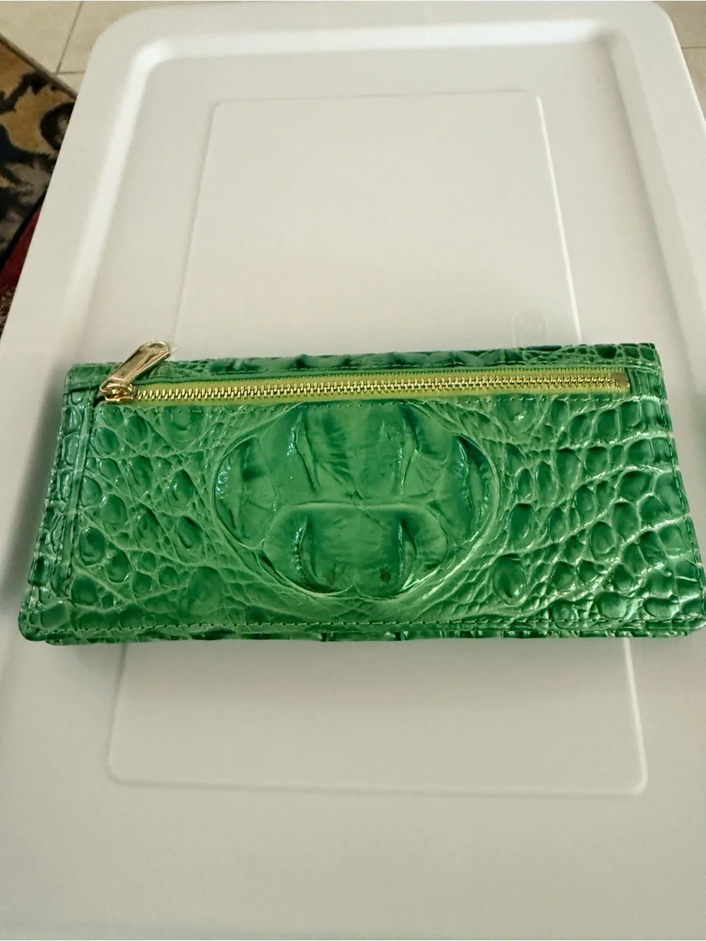 Brahmin vibrant green